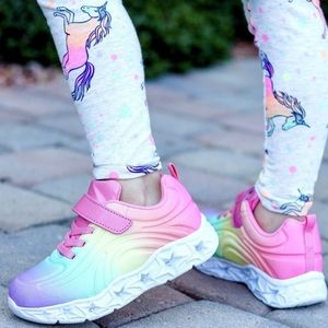 Light Up Rainbow Athletic Sneaker